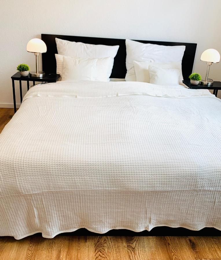 Direkte Uninaehe: Ferienwohnung Mit Grossem Doppelbett, Kuechenzeile Und Neu Renoviertem Badezimmer Homburg  Zewnętrze zdjęcie